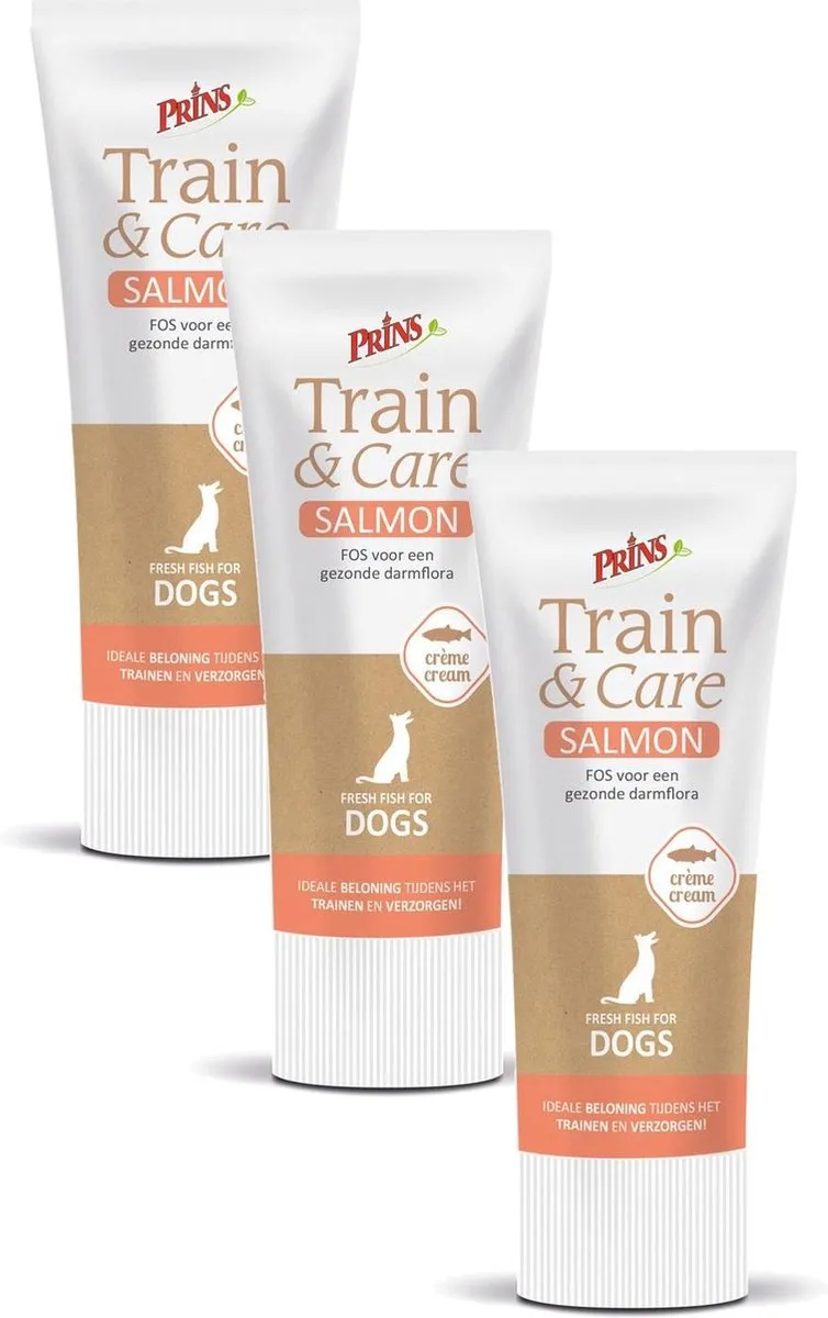 Prins Train & Care Dog Paté Zalm