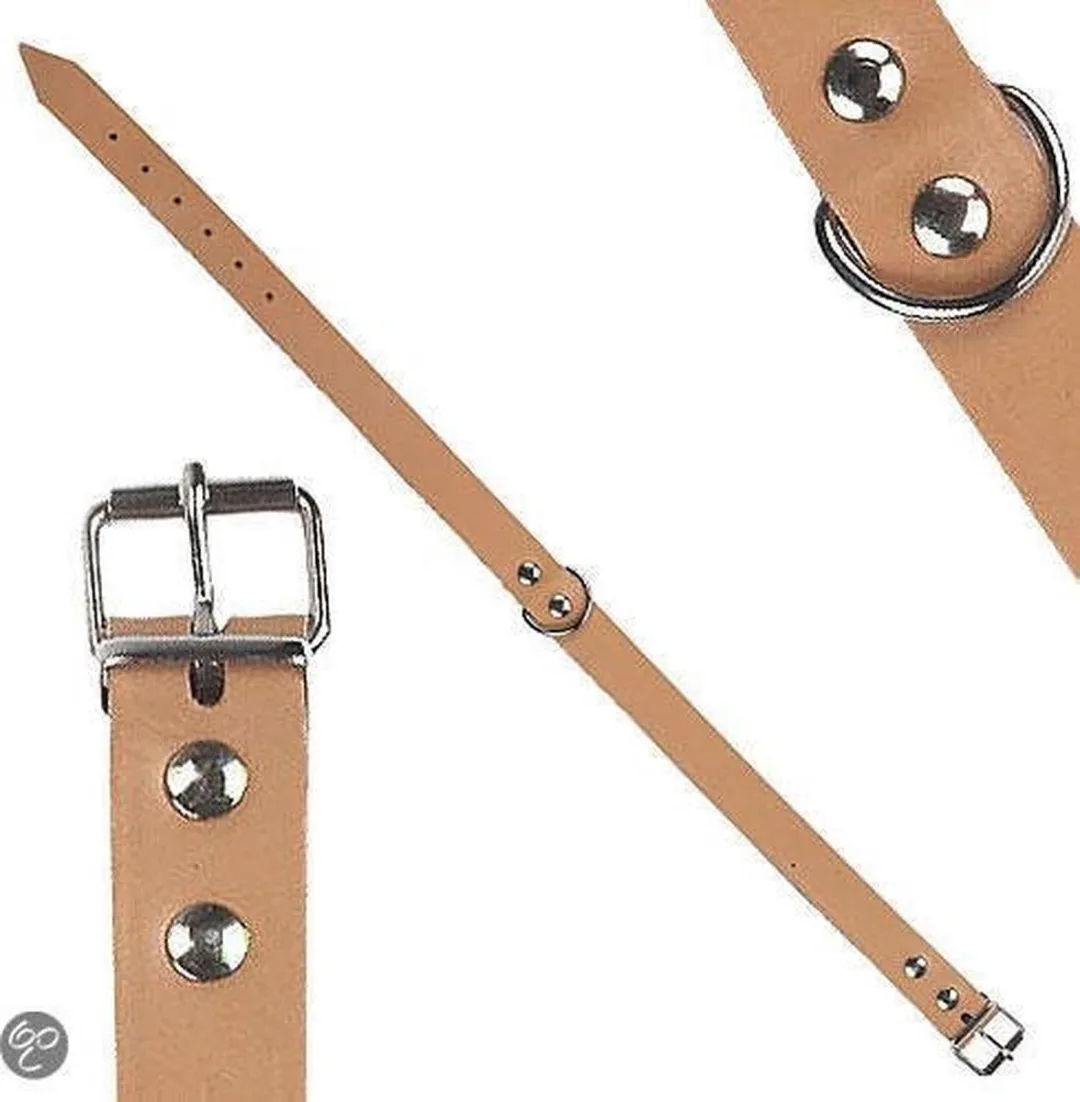 Kerbl Halsband Mexica Leer 62cm Naturel