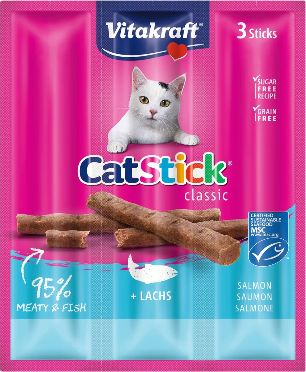 Vitakraft Catstick Mini Zalm