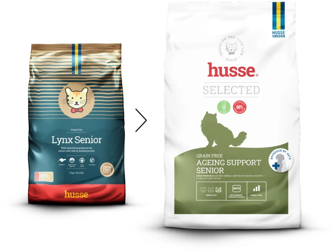Husse Opus Lynx Senior Kattenbrokken