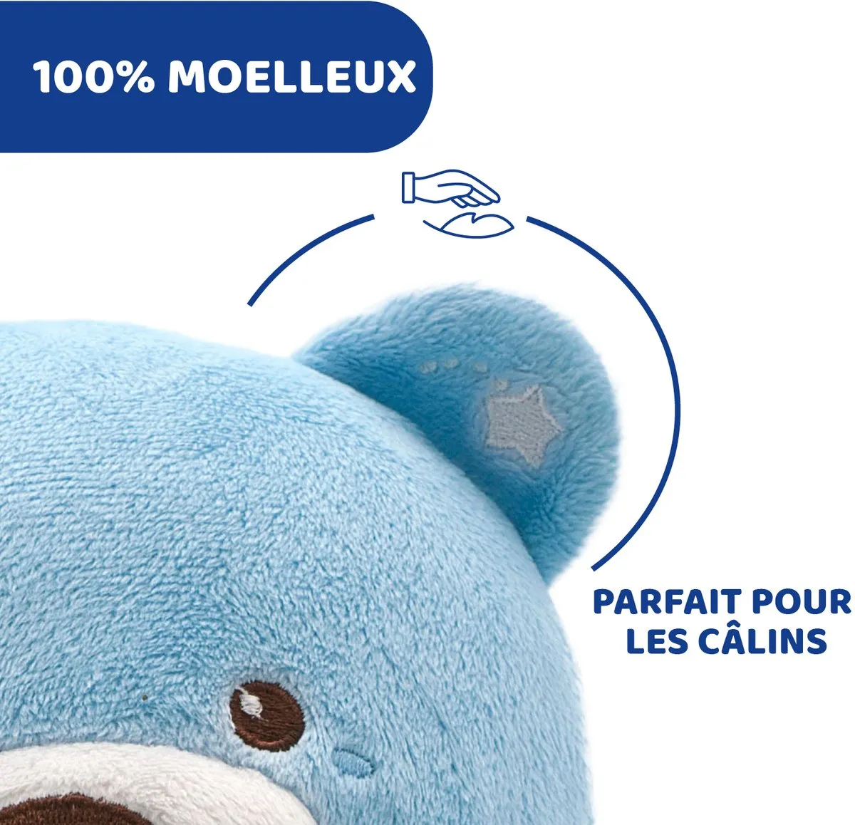 Chicco First Dreams Projector Baby Bear - Blauw