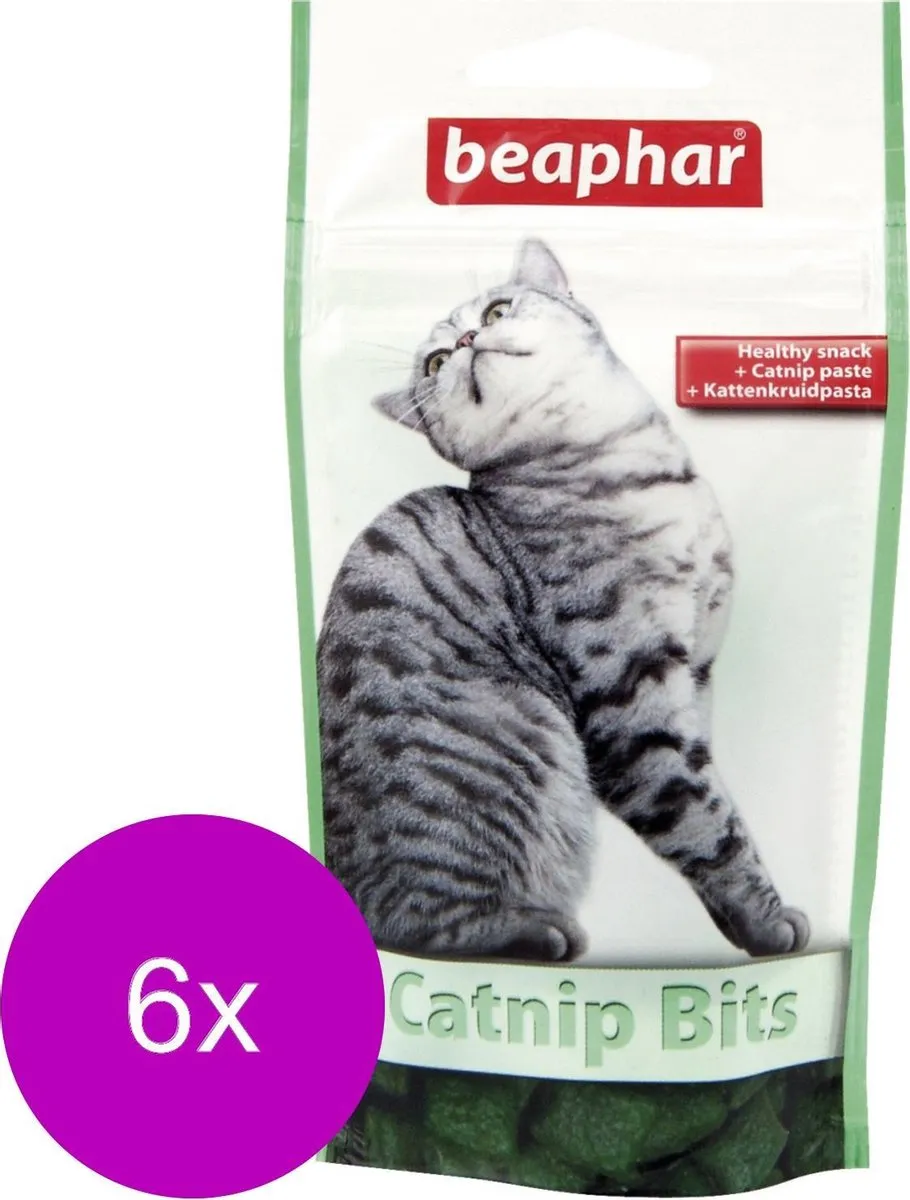 Beaphar Catnip-Bits Vitamine Kattensnack 210g