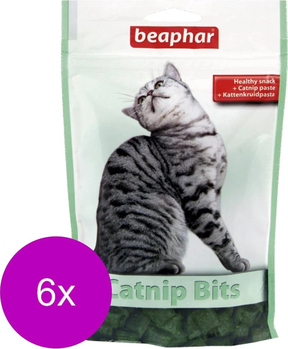 Beaphar Catnip-Bits Vitamine Kattensnack 210g