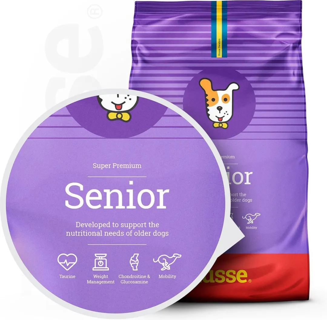 Husse Senior Hondenbrokken - 2x12kg