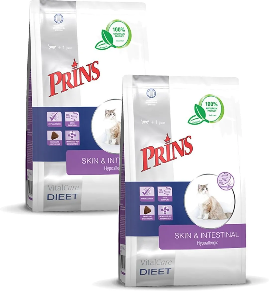 Prins Vitalcare Huid & Darmkanaal Kattenvoer