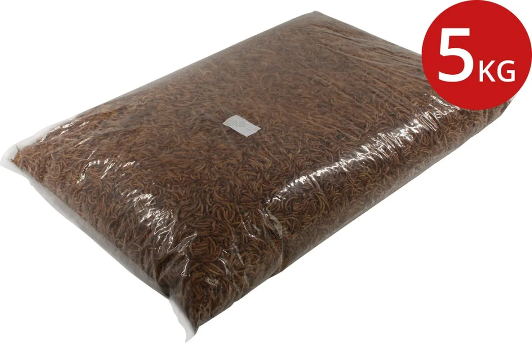 Topdiervoeding Meelwormen voor Vogels 5 Kilo