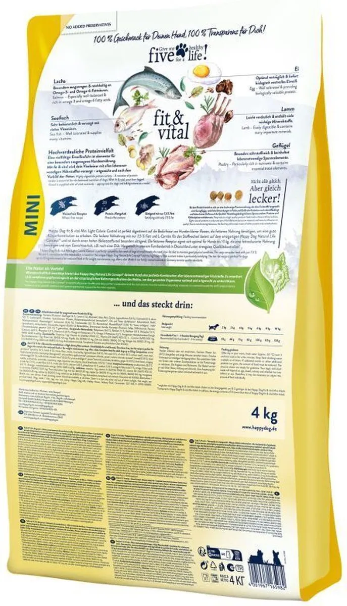 Happy Dog Sensible Mini Light 4kg