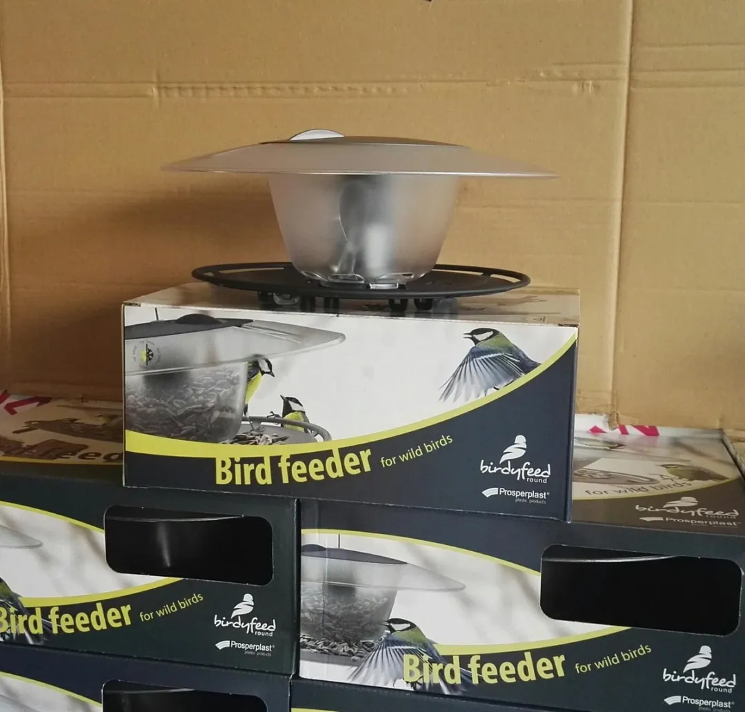 Prosperplast Vogels Voedersilo 30cm - Grijs