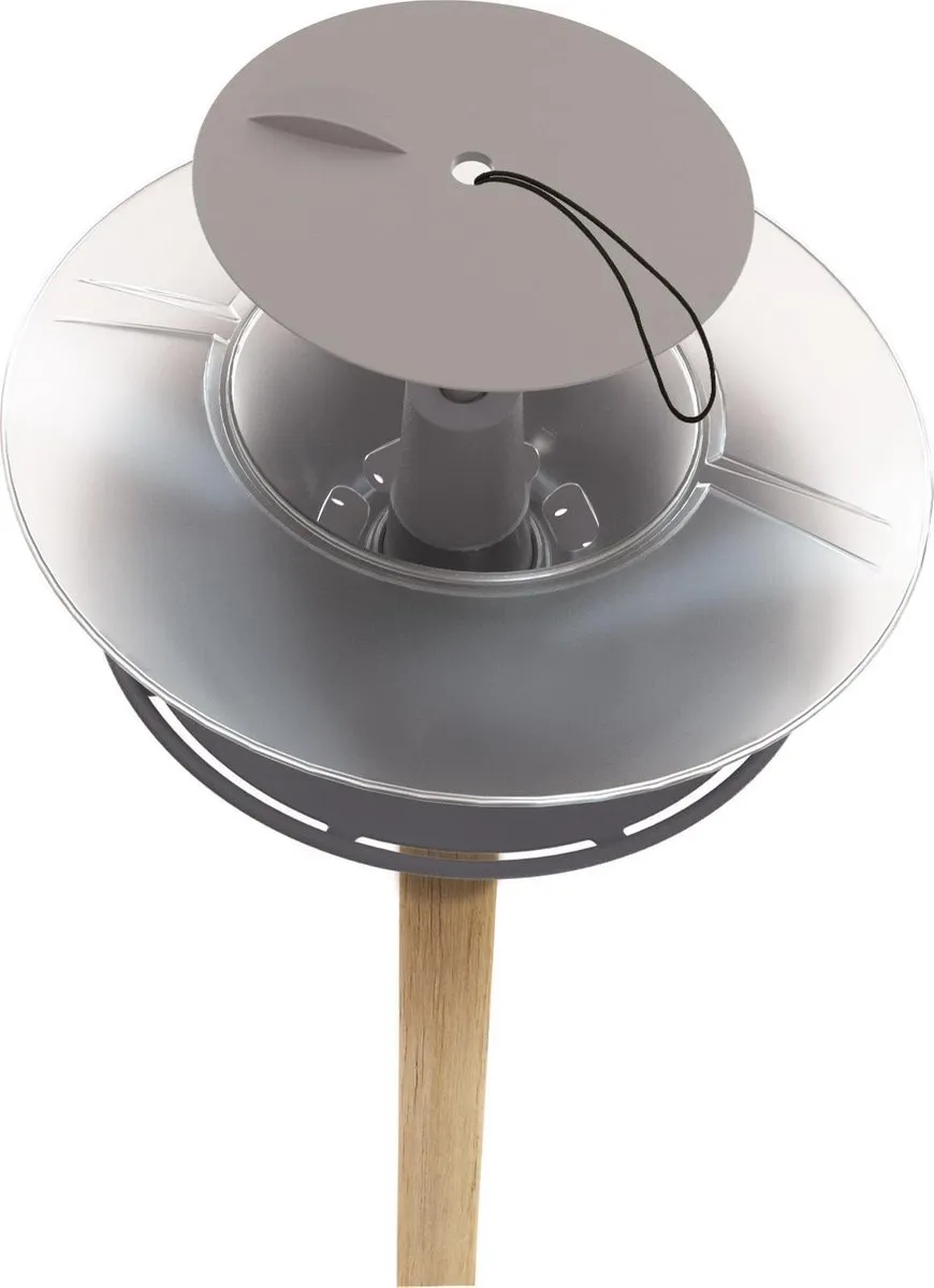 Prosperplast Vogels Voedersilo 30cm - Grijs