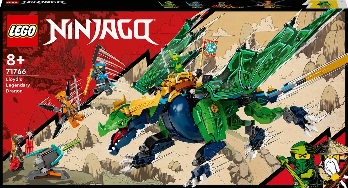 LEGO Ninjago Lloyd's Legendarische Draak 71766