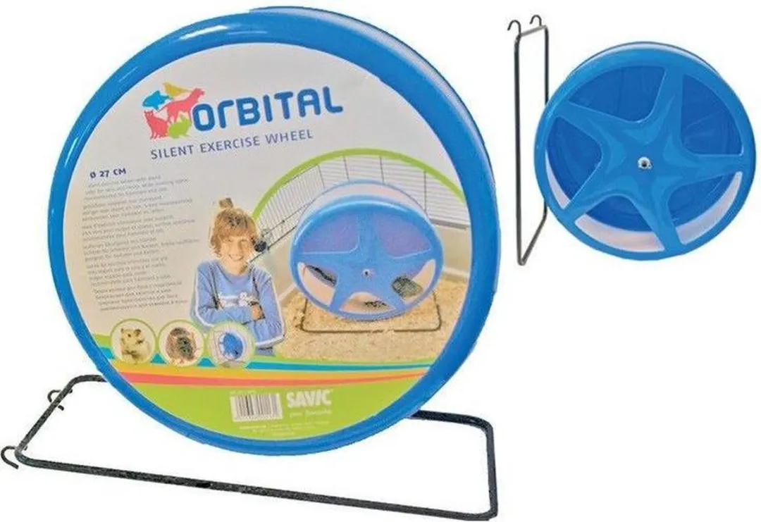 Savic Looprad Orbital Wit/Blauw 27cm