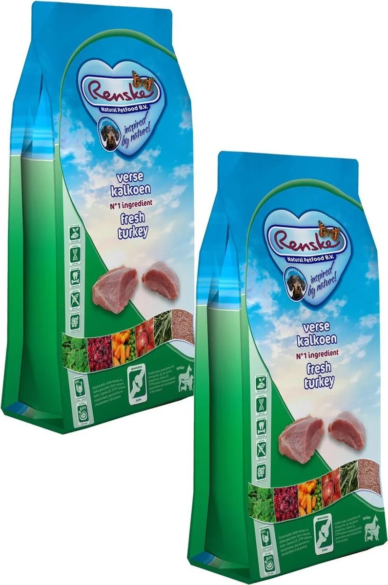 Renske Senior Hondenvoer Graanvrij 24kg