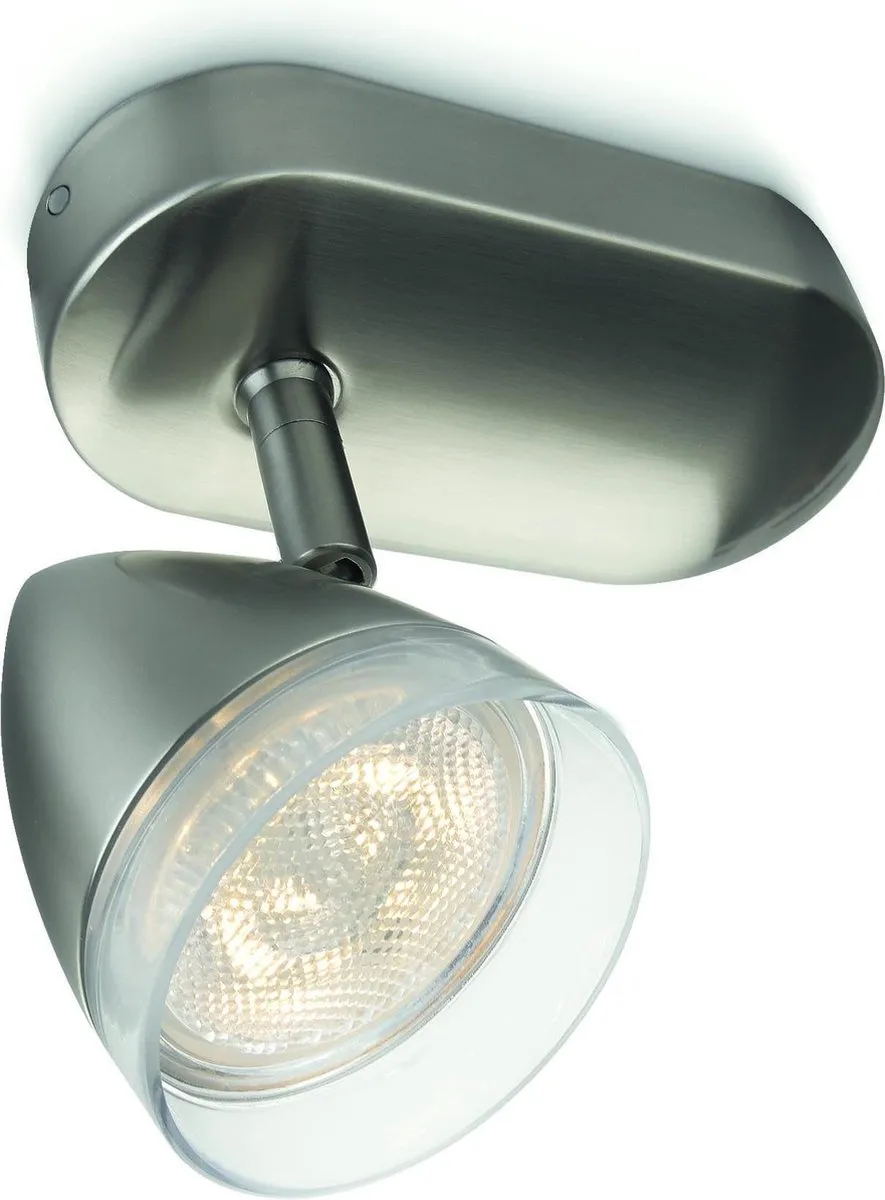 Philips myLiving MAPLE Wandspot LED Nikkel - 7cm - afbeelding 4 van 6