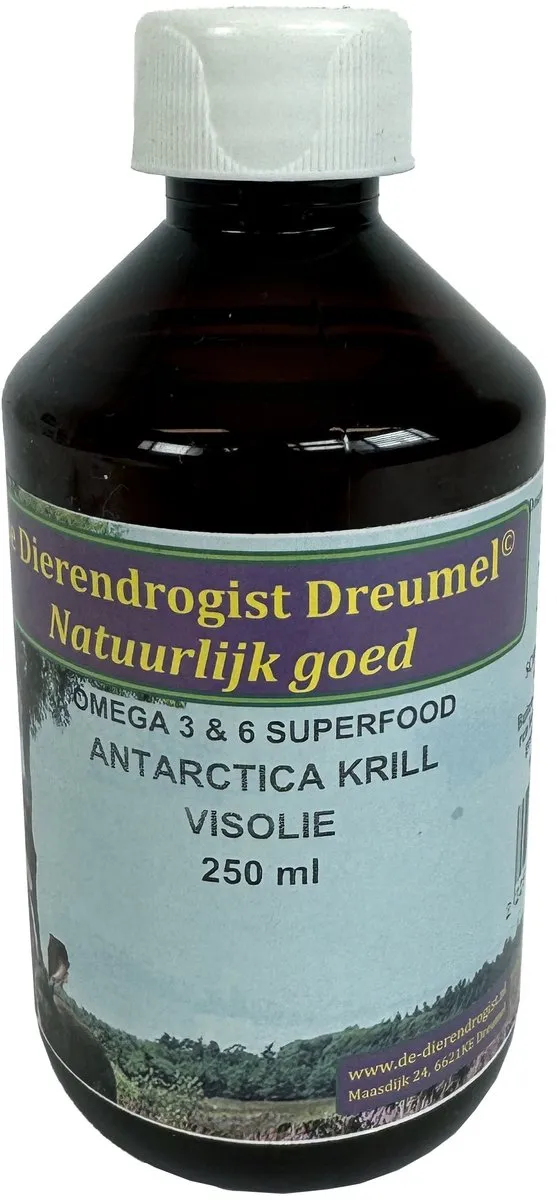 Dierendrogist Krill/Visolie 250ml