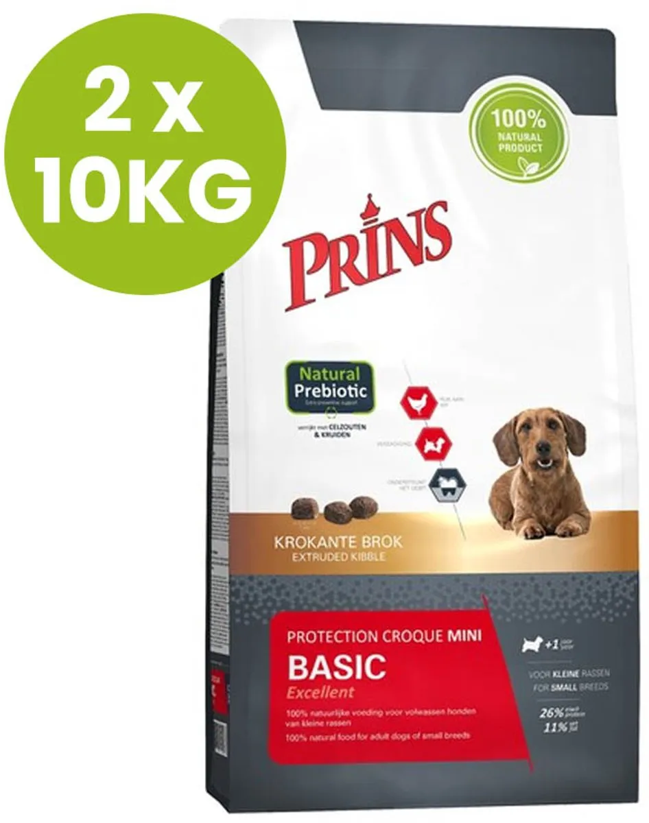 Prins Protection Croque Mini Basic Excellent Hondenvoer