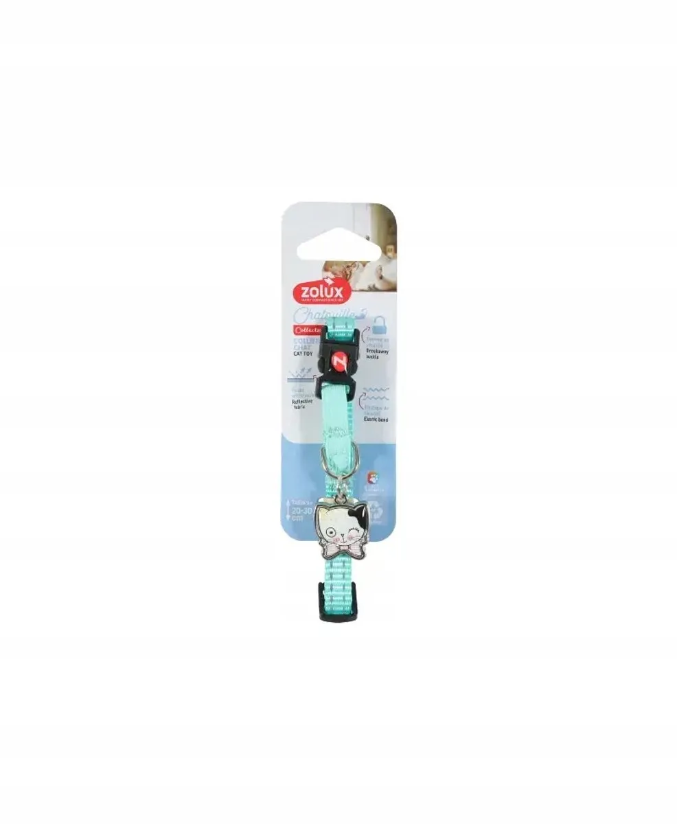 Zolux Kattenhalsband Chatouille Blauw