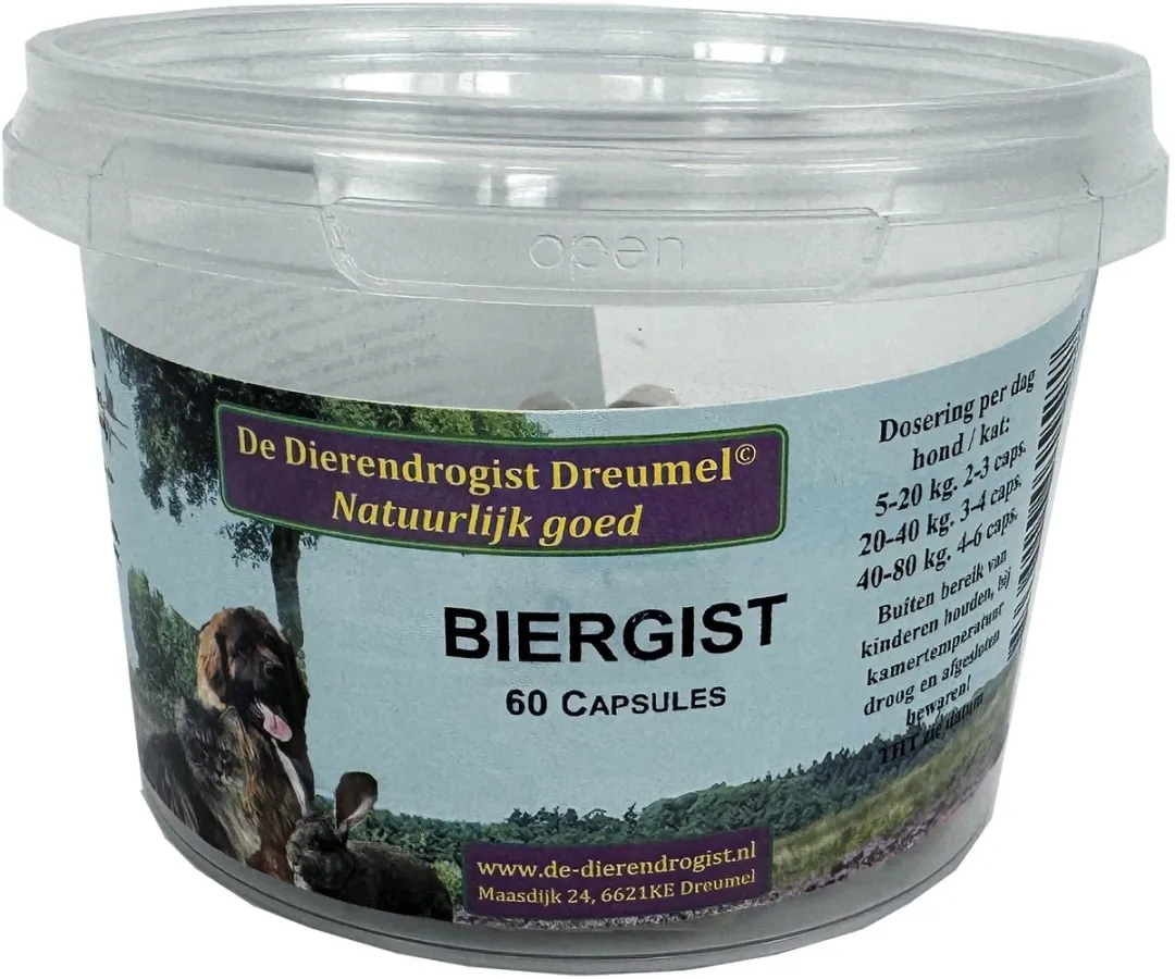 Dierendrogist Biergist Capsules