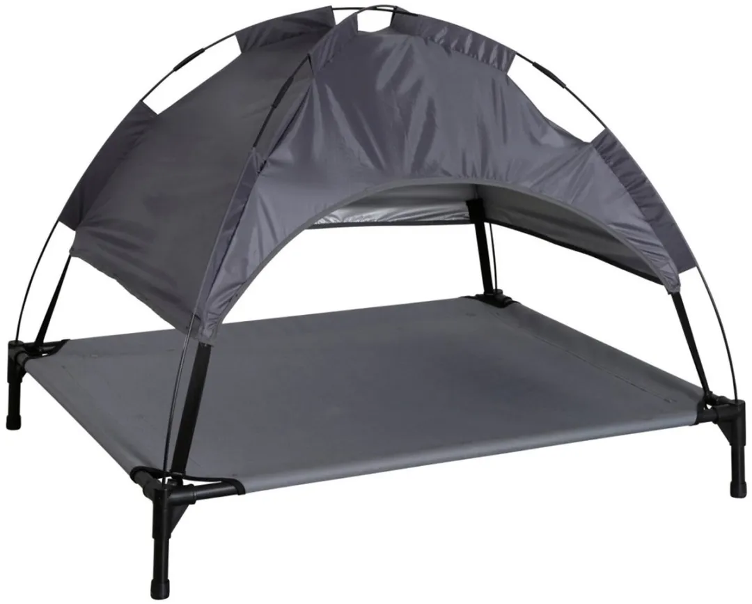 Kerbl Hondenbank Vakantiekap 105x86x75cm Grijs - afbeelding 4 van 6
