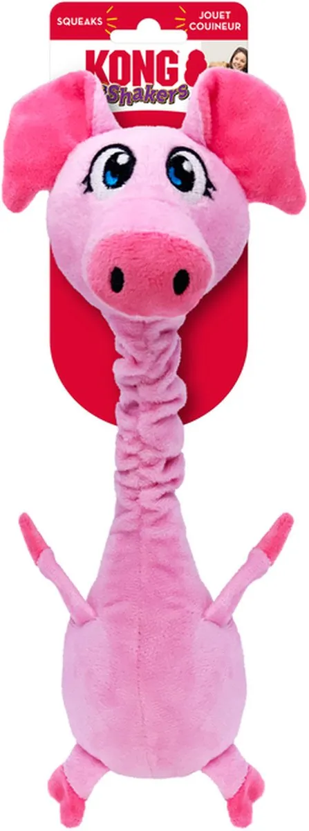 KONG Shakers Bobz Varken Piep Roze