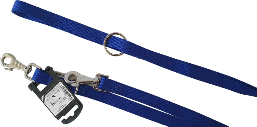 Ferplast Club-ga Hondenlijn Blauw 200cm