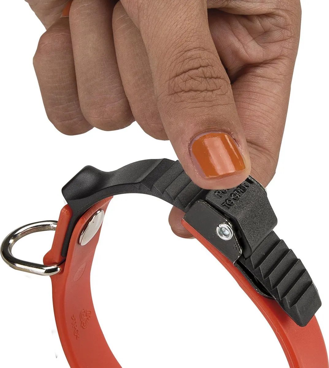Ferplast Ergoflex Hondenhalsband 42cm - Orange