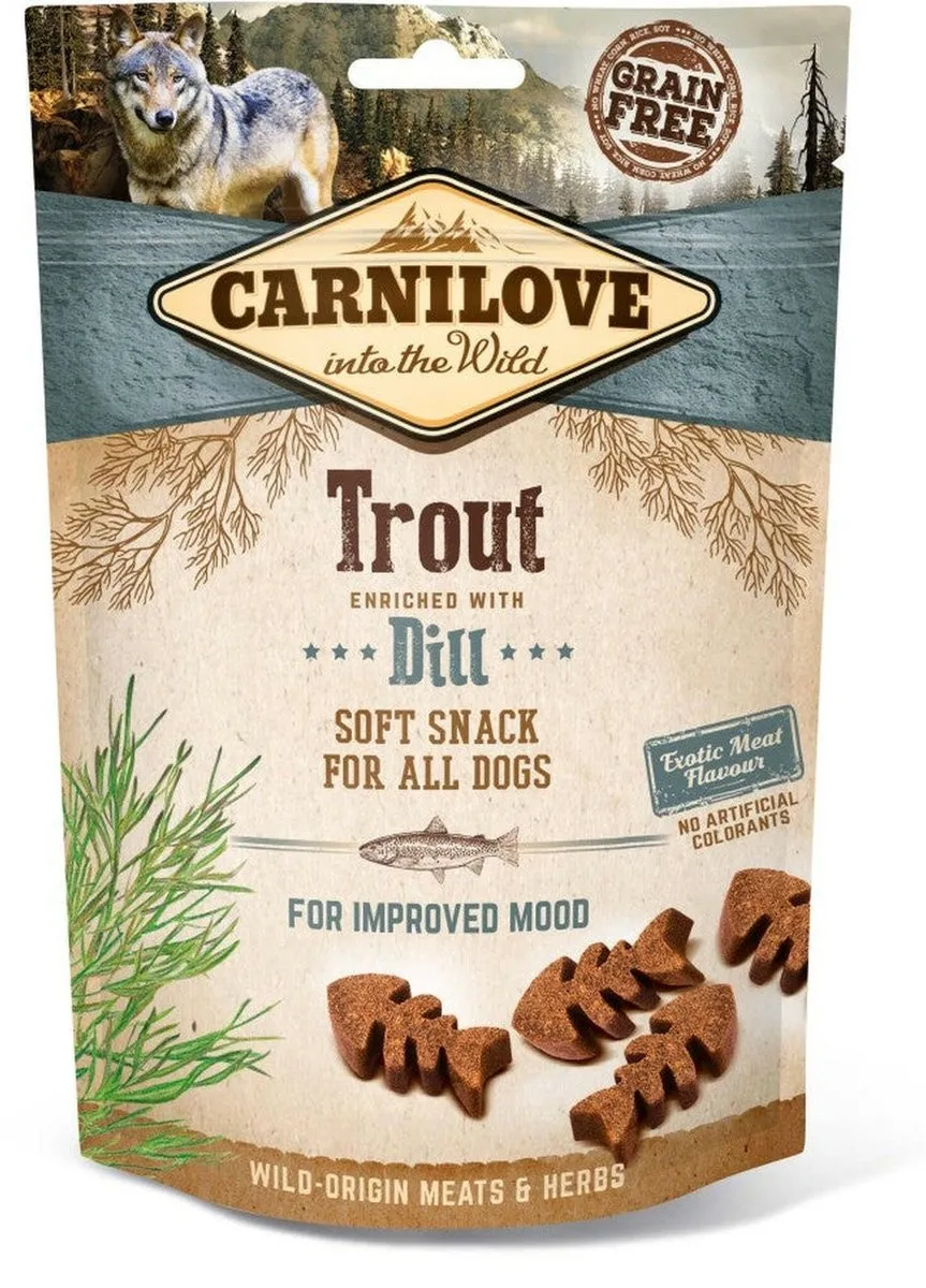 Carnilove Zachte Snack Forel Dille