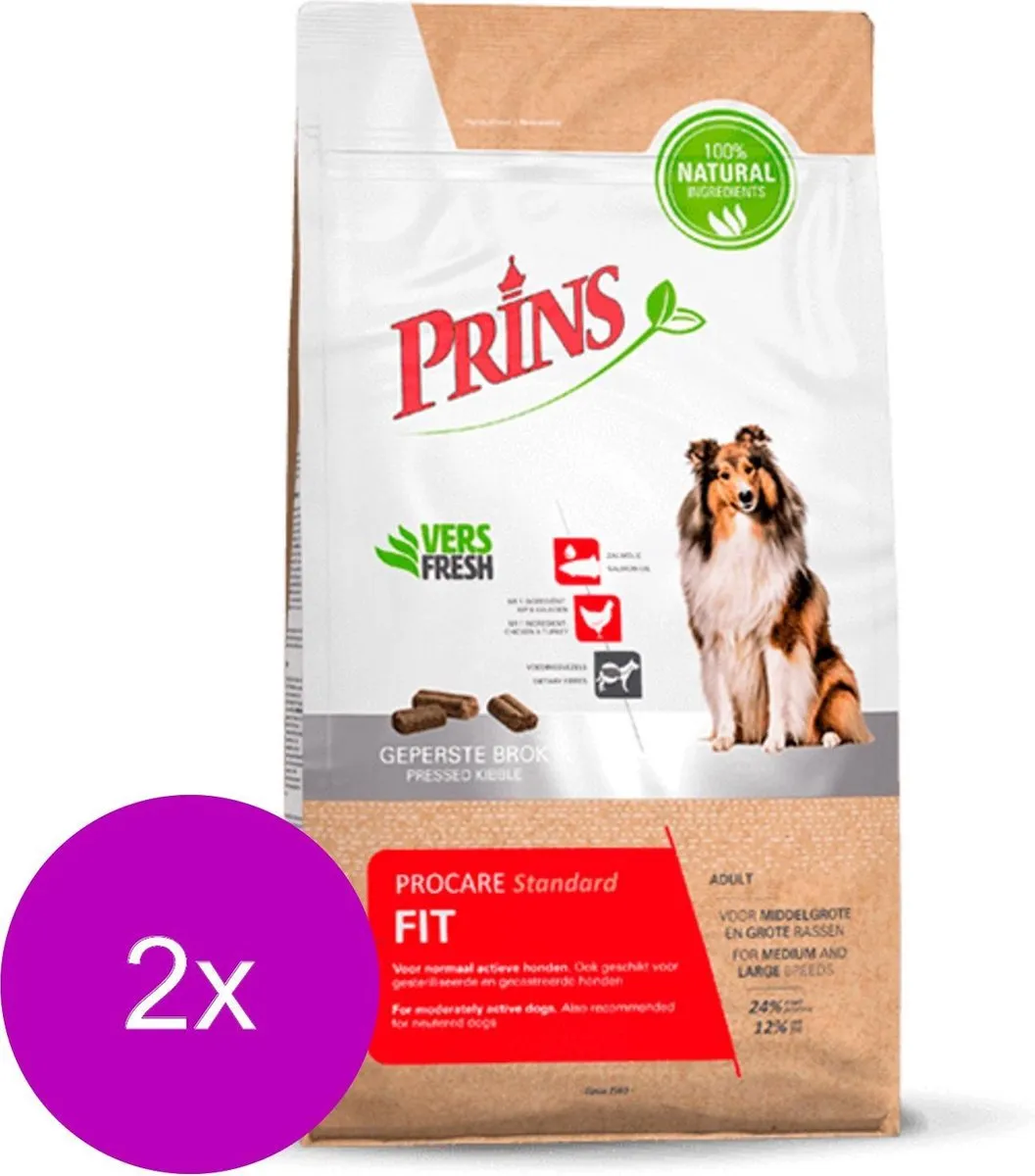 Prins Procare Standard Hondenvoer - 2x3kg