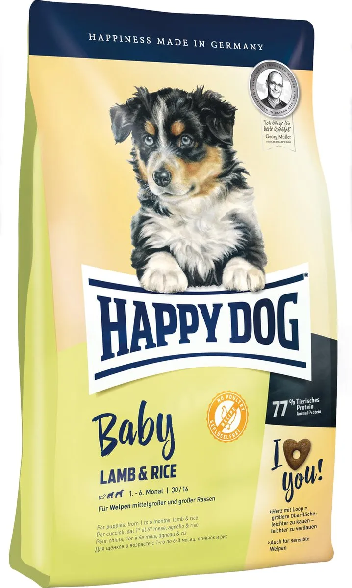 Happy Dog Pienso Baby Lam & Rijst