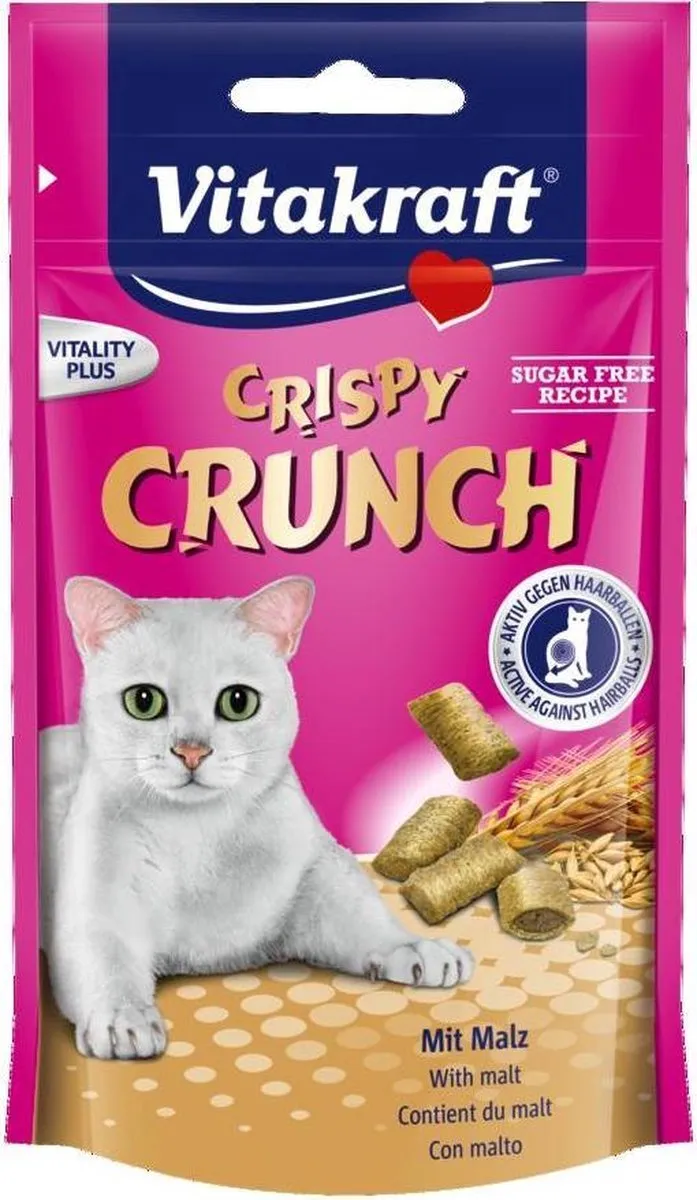 Vitakraft Crispy Crunch Anti Haarbal 20 Stuks