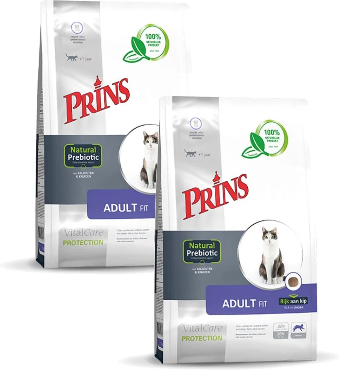 Prins Vitalcare Protection Adult Fit Kattenvoer - 2x1,5kg