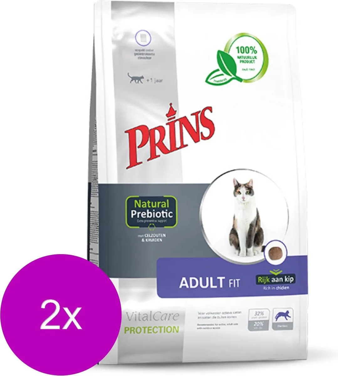 Prins Vitalcare Protection Adult Fit Kattenvoer