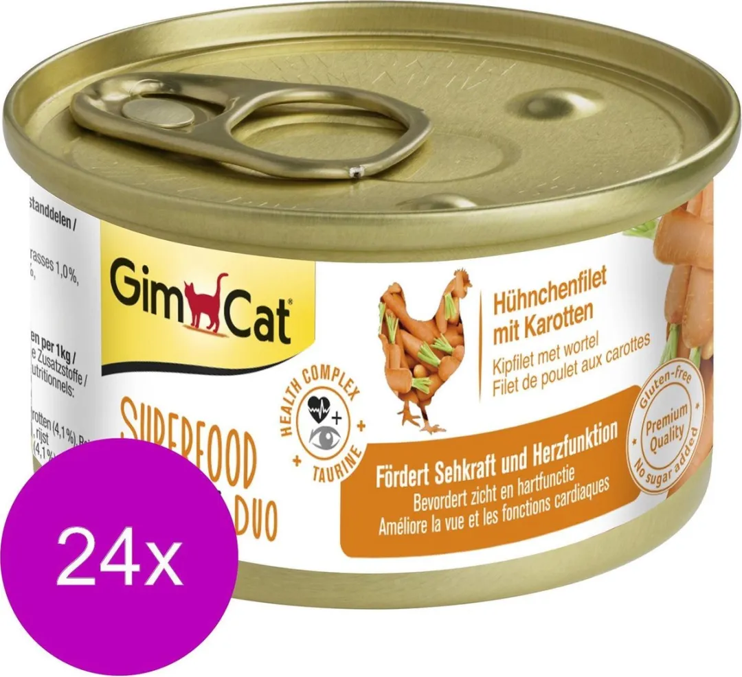 GimCat Superfood Shinycat Duo 70g