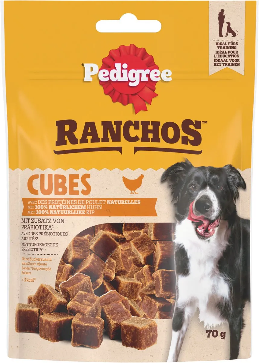 Pedigree Ranchos Cubes Kip - 7x70g