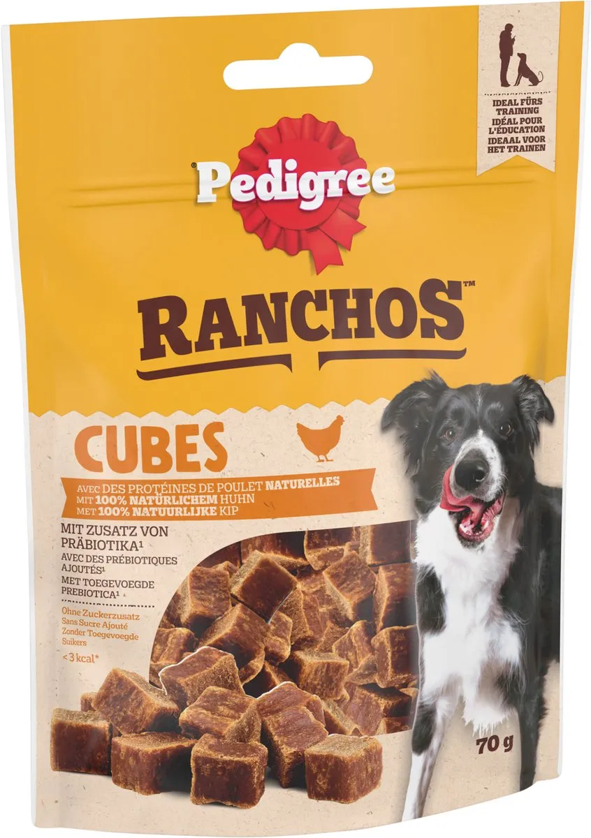 Pedigree Ranchos Cubes Kip - 7x70g
