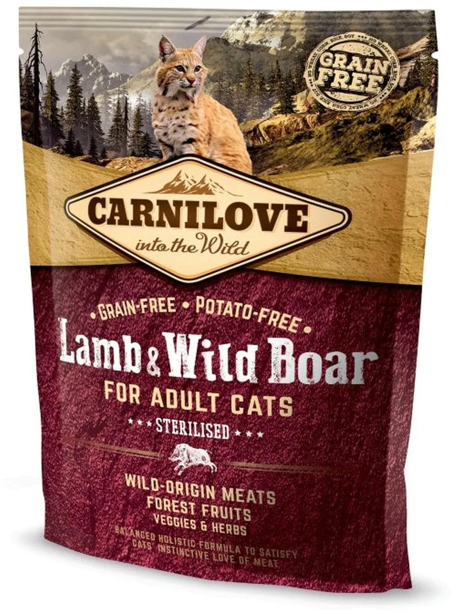Carnilove Lamb / Wild Boar Sterilised