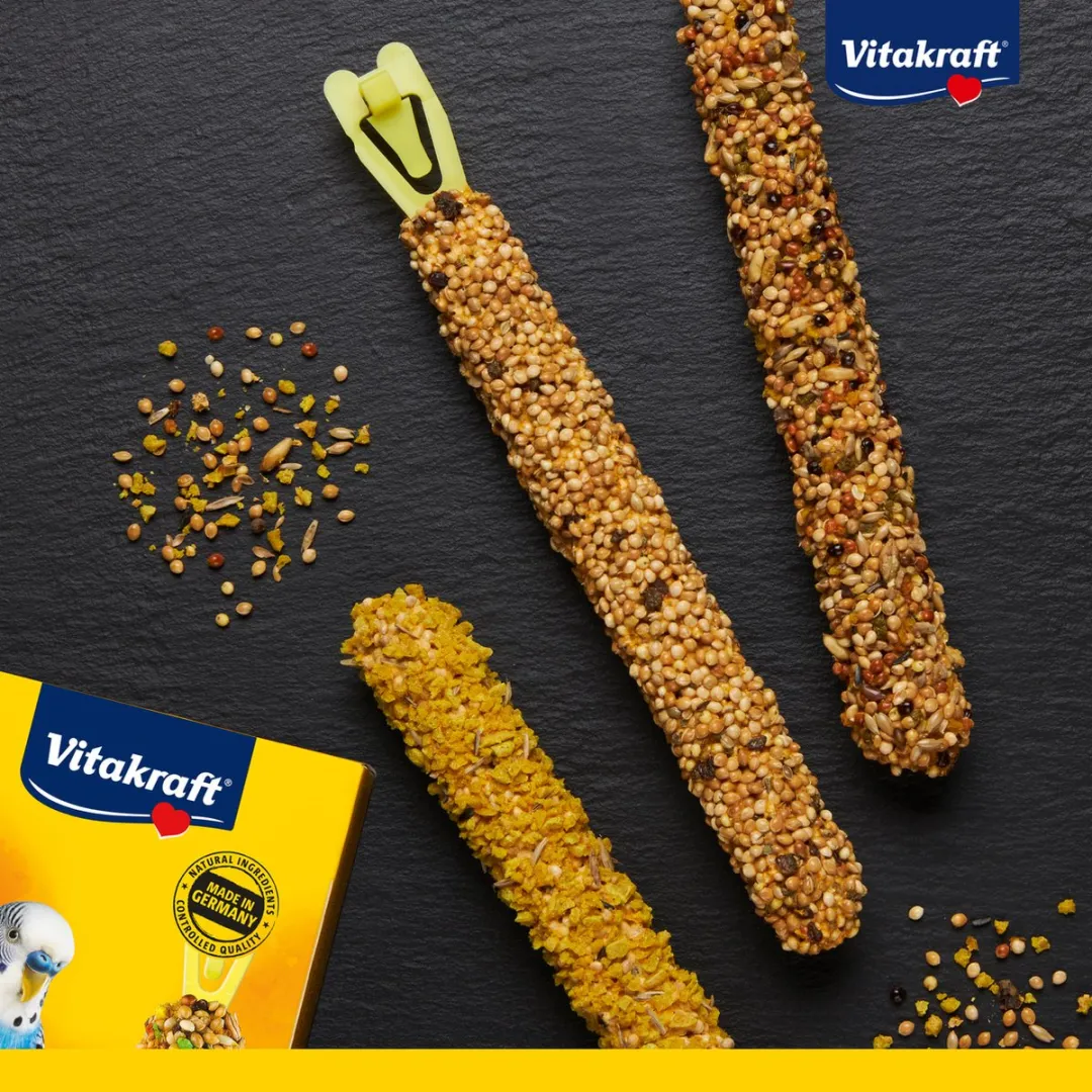 Vitakraft Kräcker Trio Mix Parkiet - 80 gram