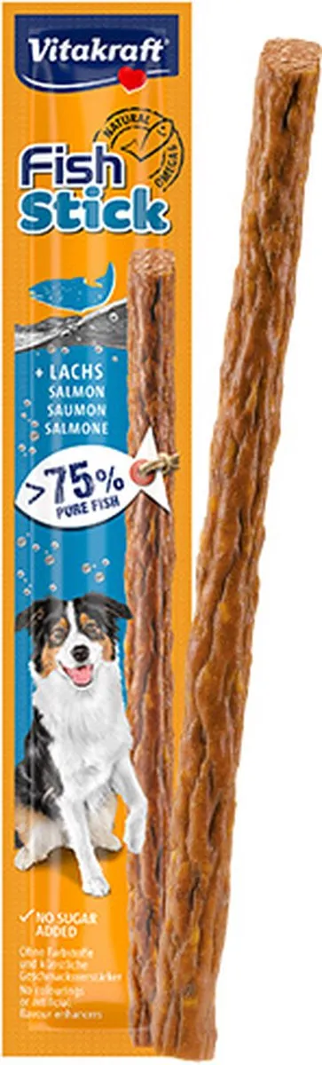 Vitakraft Fish Stick Zalm 50x15g - 50 Stuks