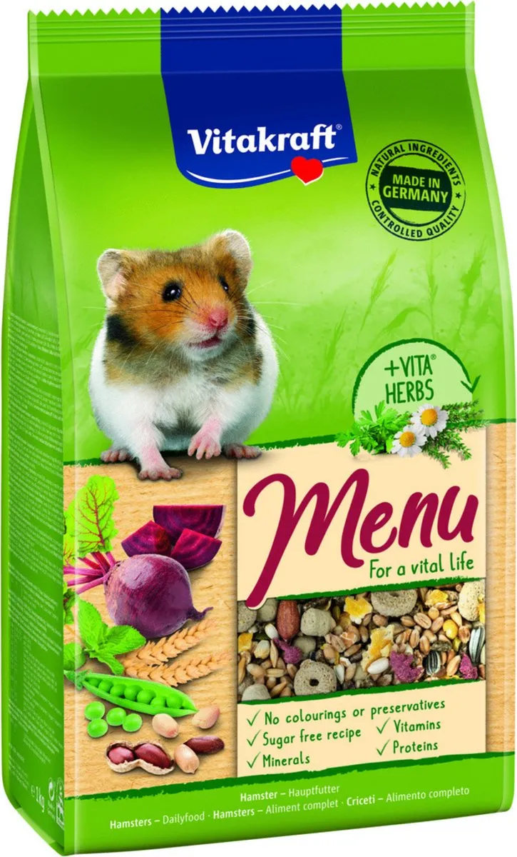 Vitakraft Menu Vital Hamstervoer 1 kg