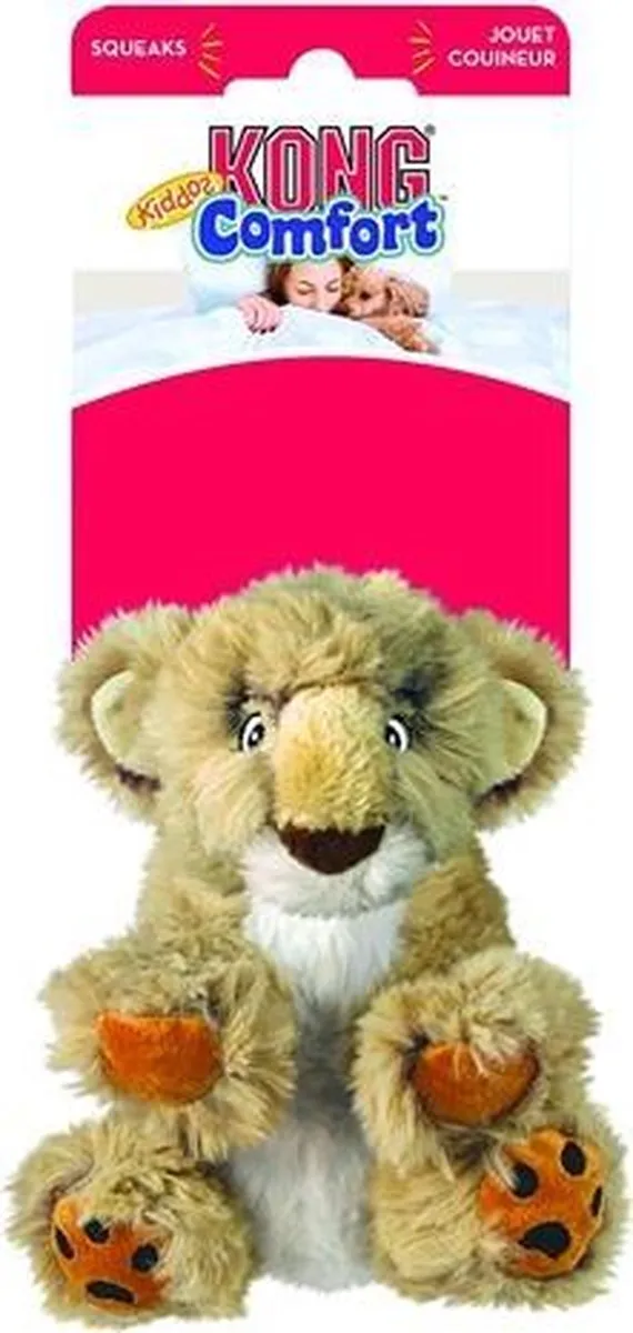 KONG Comfort Kiddos Leeuw - L - Blauw - afbeelding 3 van 3