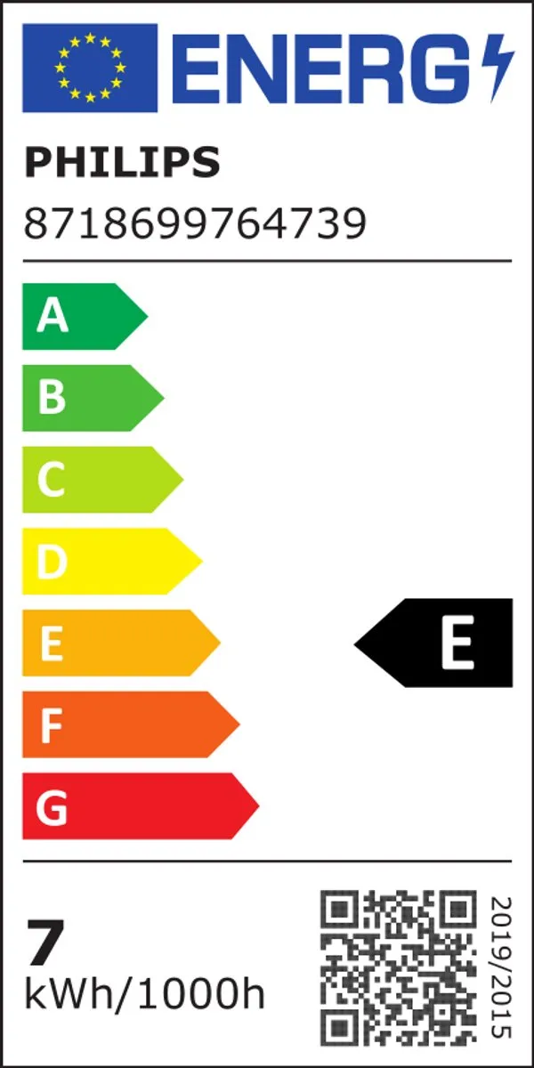 Philips LED Koel Daglicht 7W E27 - Mat