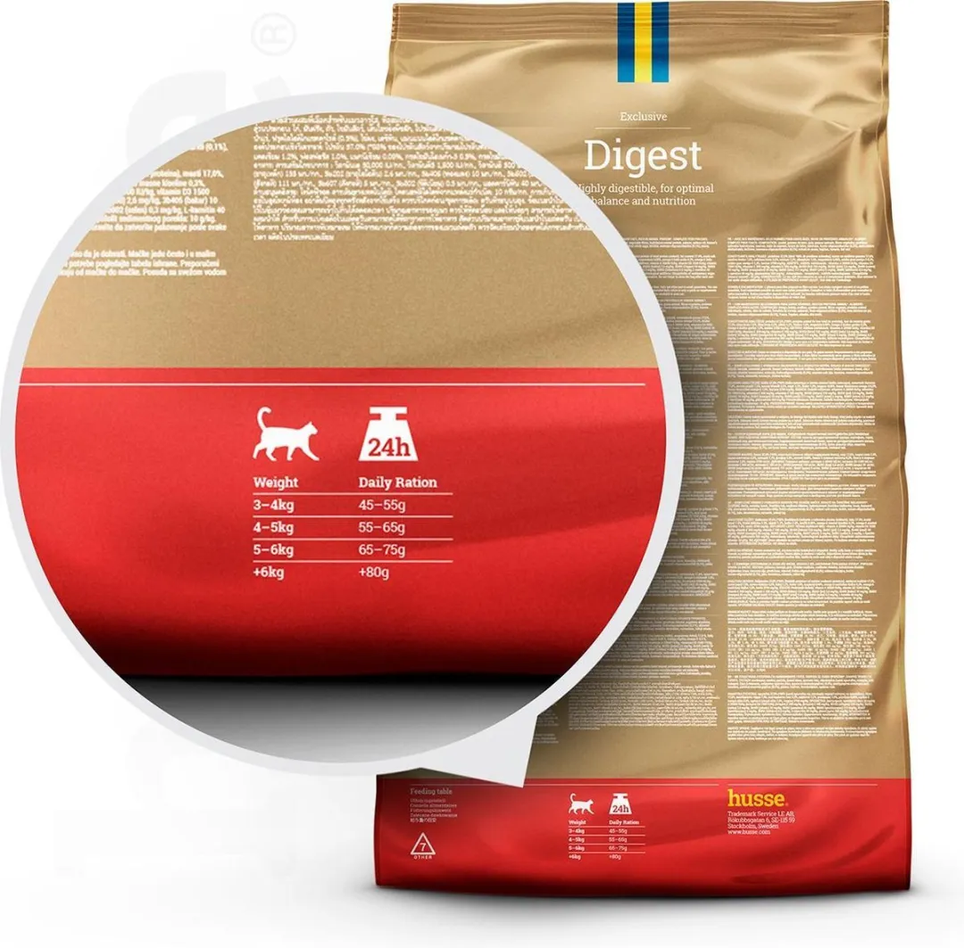 Husse Digest Exclusive Lam & Rijst Kattenvoer 2kg