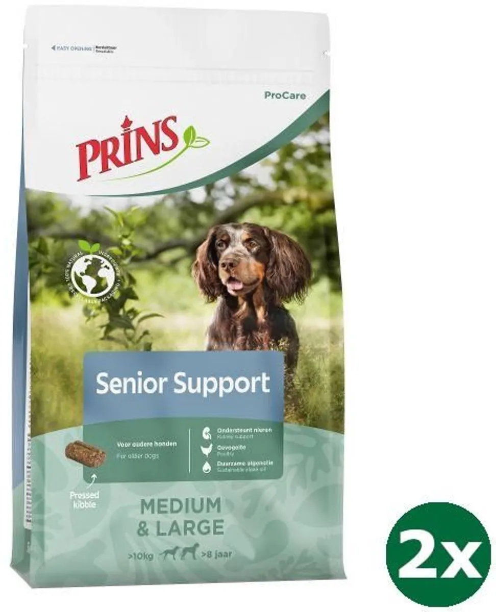 Prins ProCare Senior Hondenvoer 2x20kg