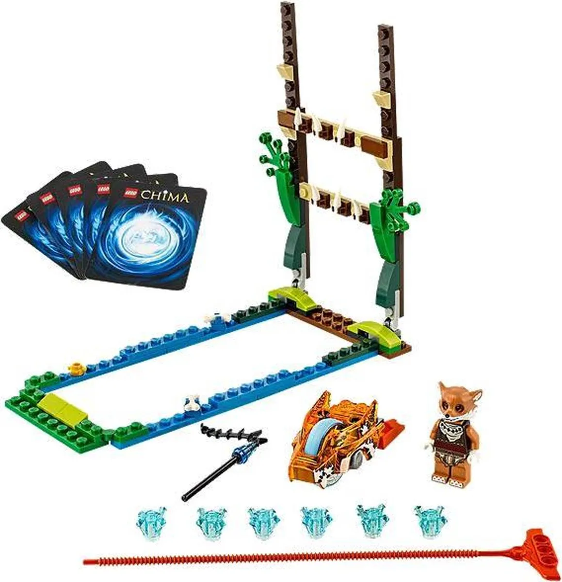 LEGO Chima Moerassprongen 70111 - 91 Stukken