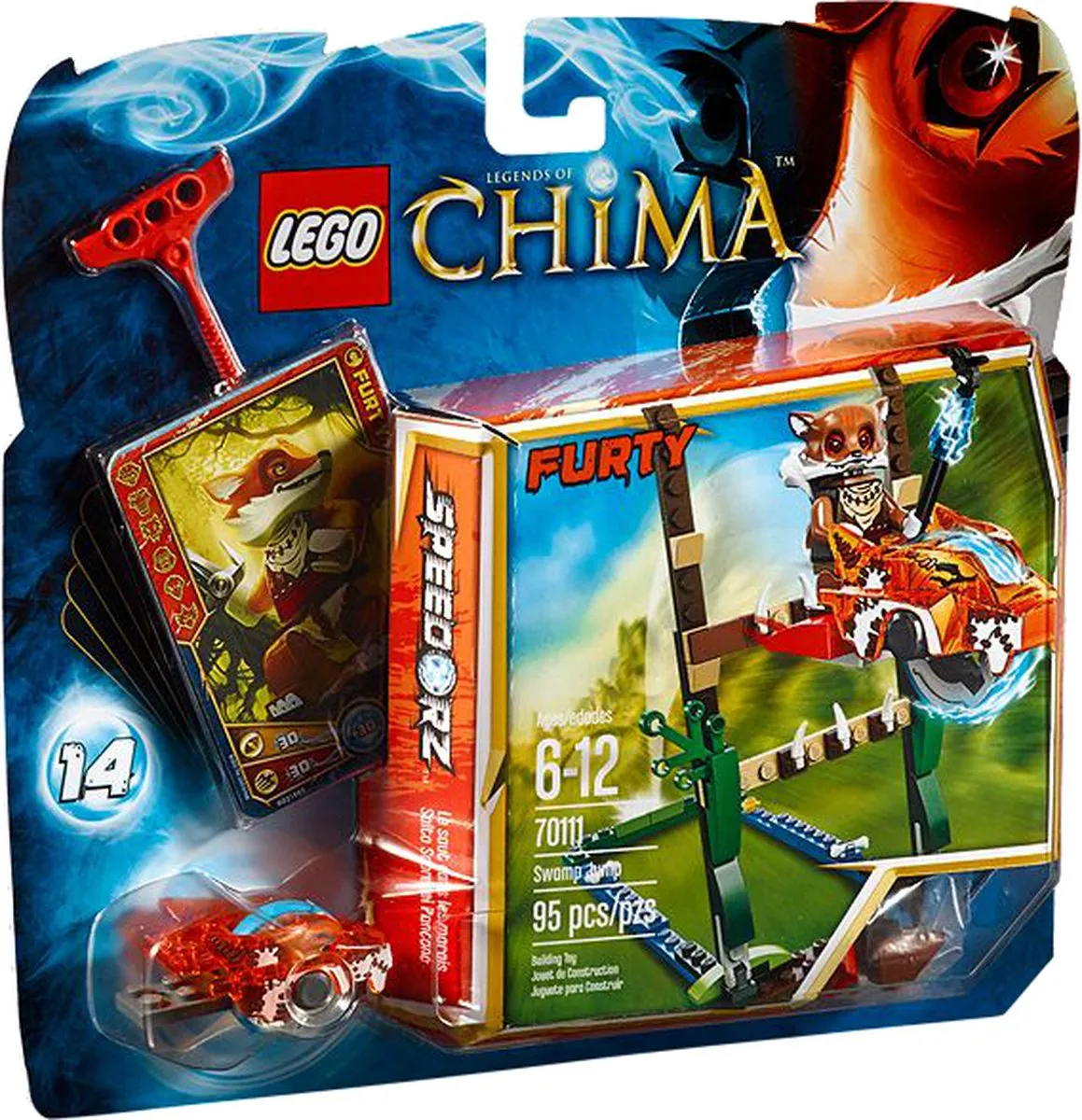 LEGO Chima Moerassprongen 70111 - 91 Stukken