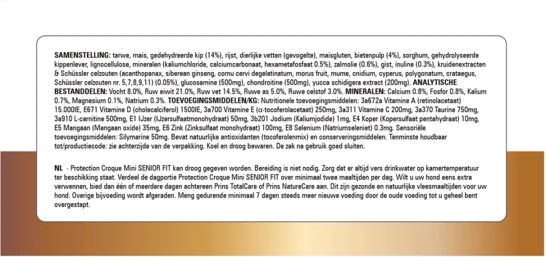 Prins Protection Croque Mini Senior 2kg - afbeelding 6 van 6