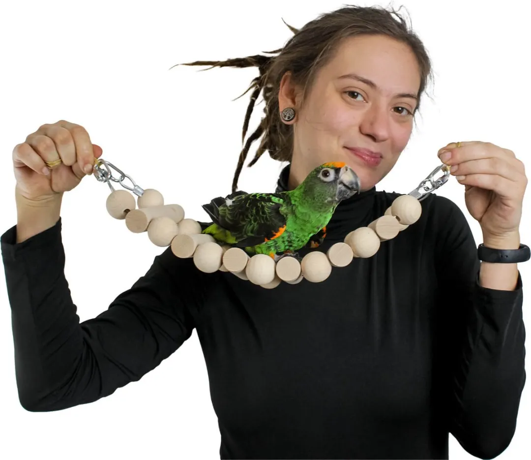 Home en Dier Vogel Ladder/Brug - Beige