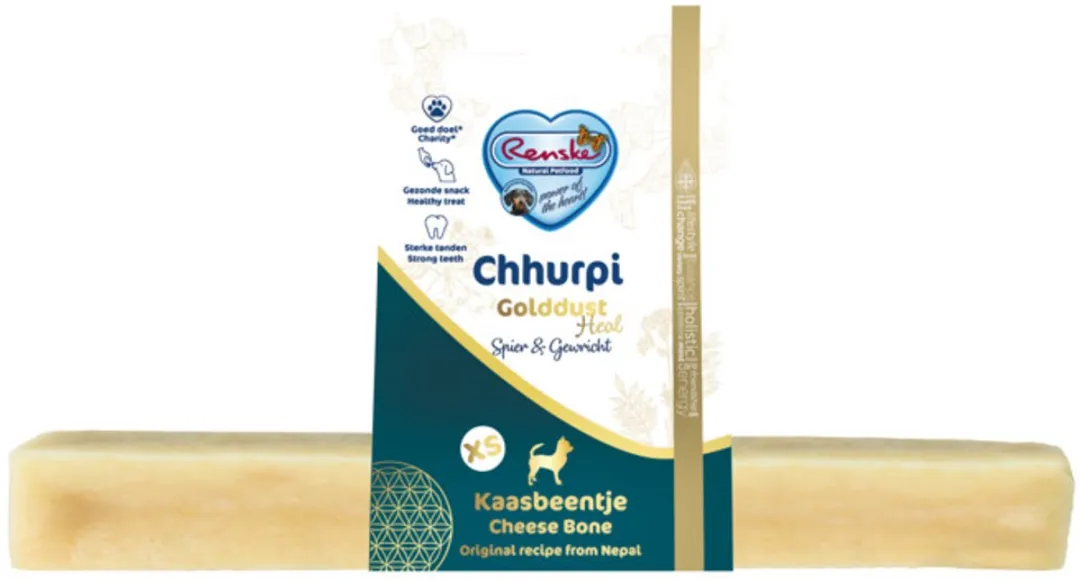 Renske Chhurpi Golddust Heal Spier & Gewricht XS