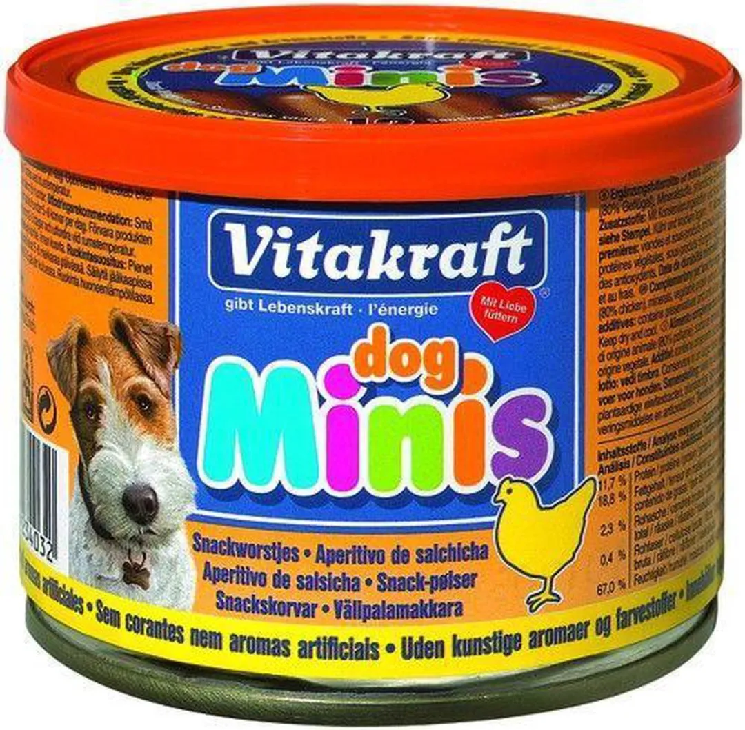 Vitakraft Mini Kippenhondensnacks - 12 Stuks