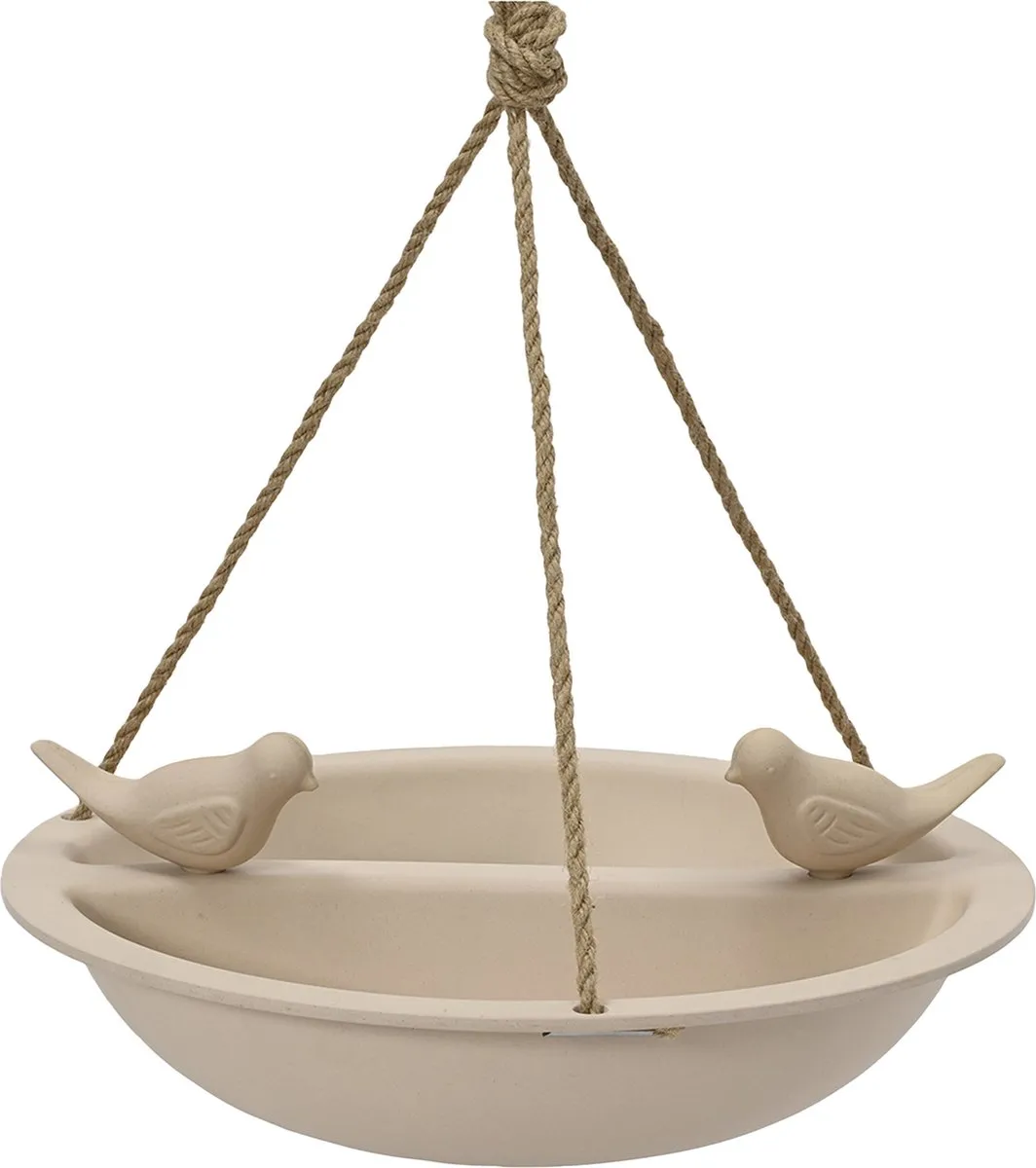 Decoris Vogelbad Beige
