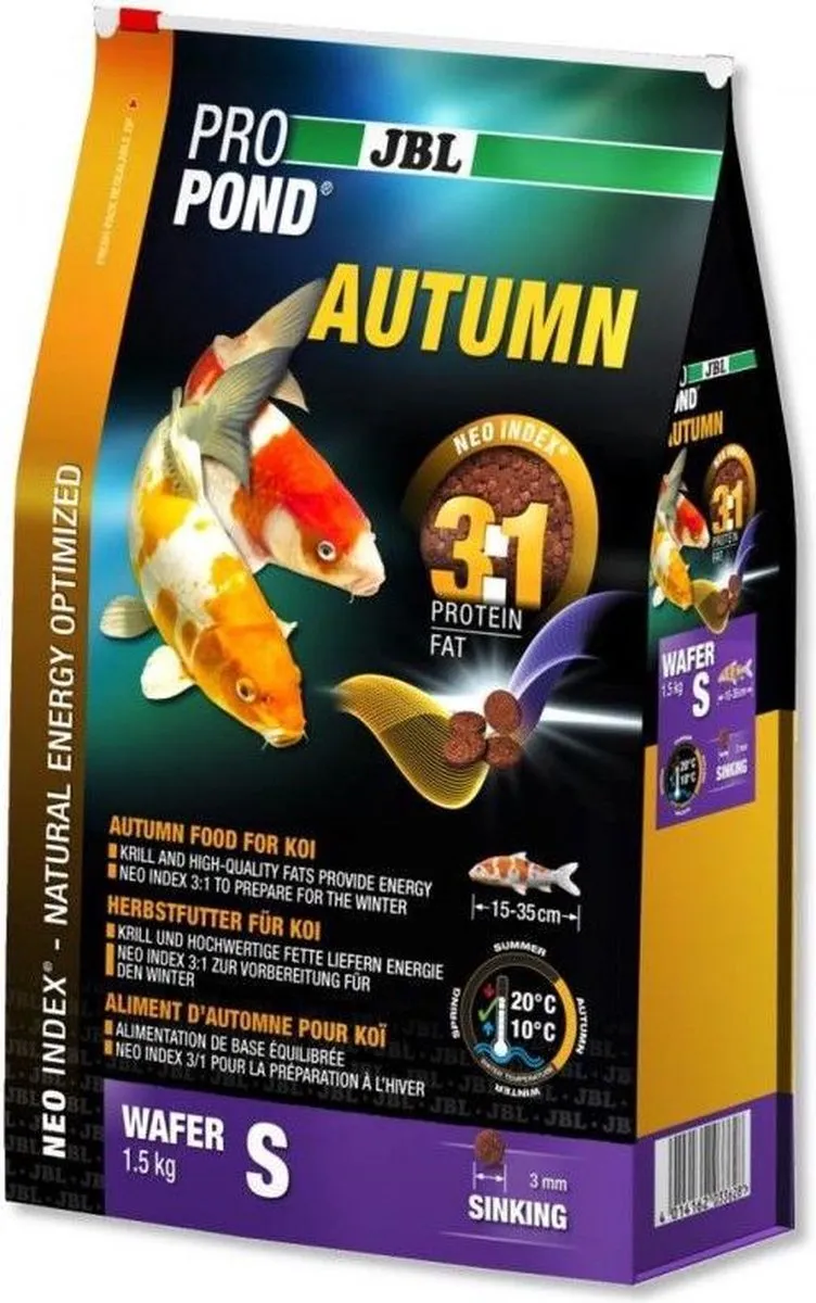 JBL ProPond Autumn S Visvoer 3kg